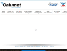 Tablet Screenshot of calumetelectronics.com